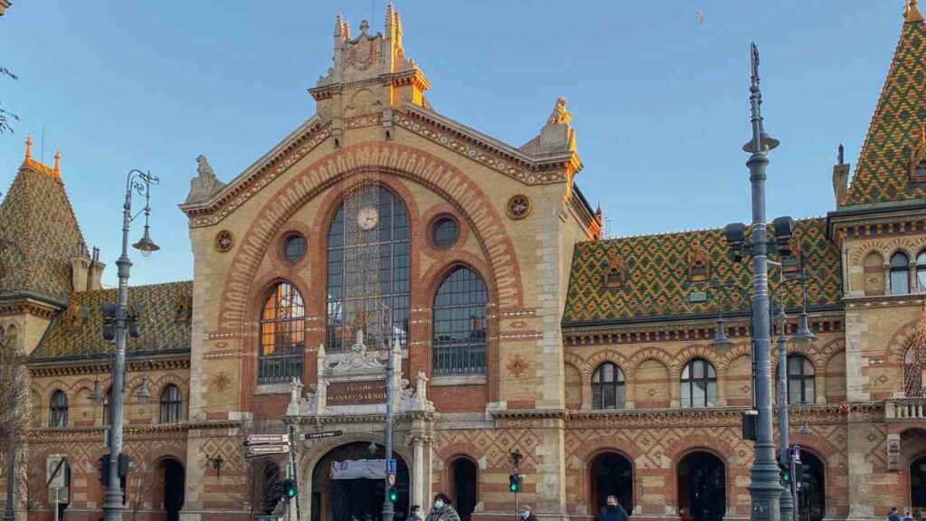 Mercato centrale Budapest esterno